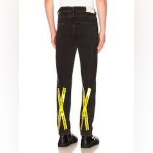 Off-White Virgil Abloh Firetape Jeans